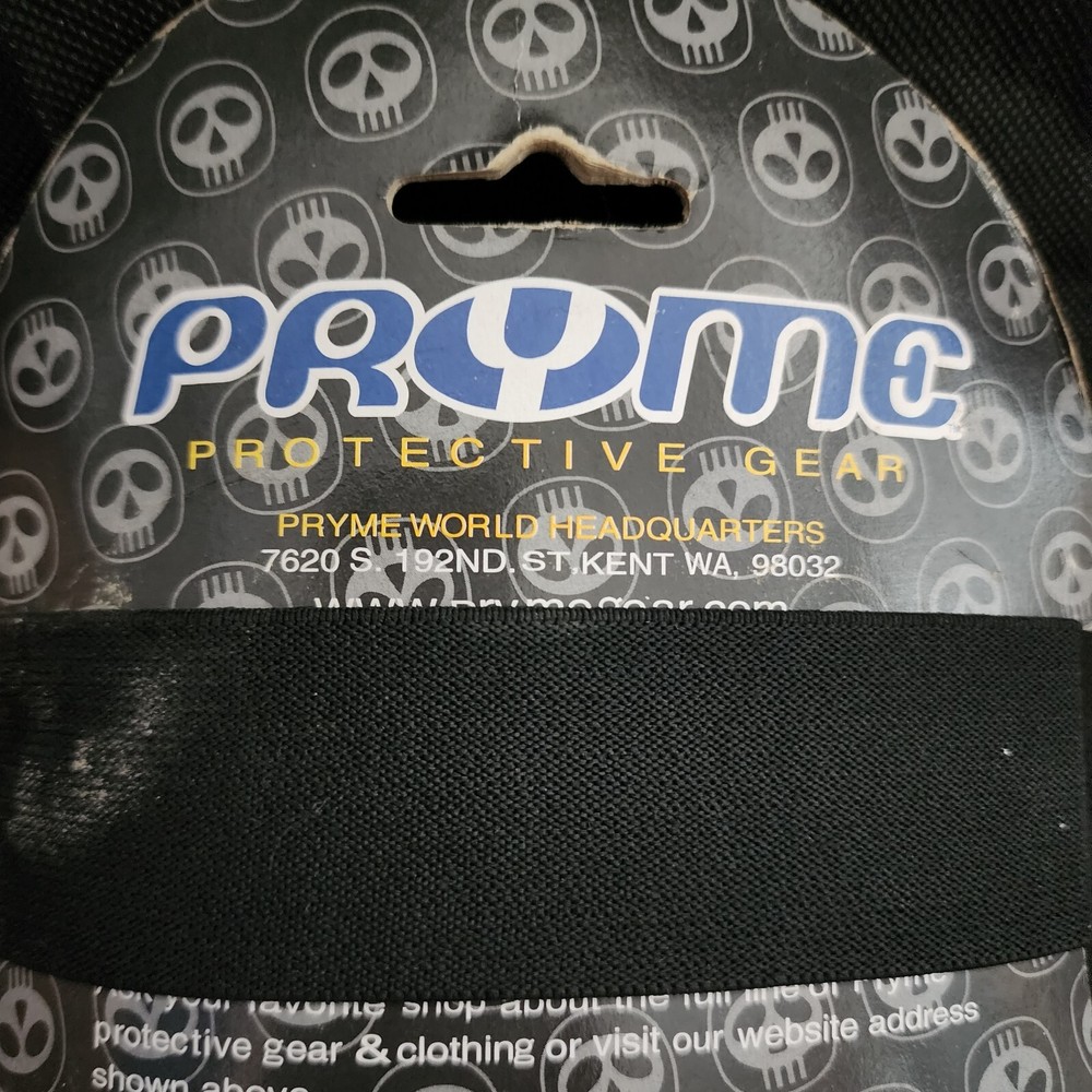 Pryme Protective Gear Hard Cap Elbow Guards Pads Medium Blue New