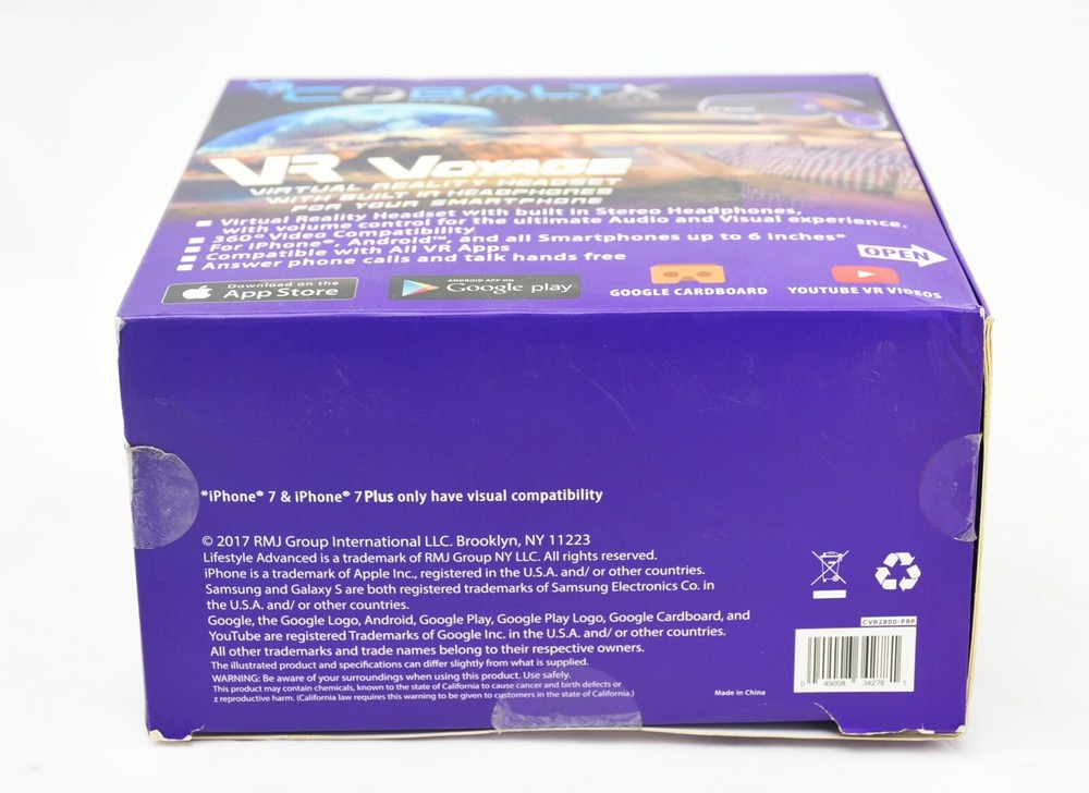 Virtual Reality VR Headset for Android IOS iPhone Smartphones