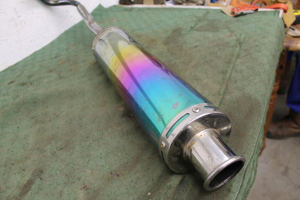 18571 UNKNOWN Complete Exhaust Pipe Muffler System Silencer