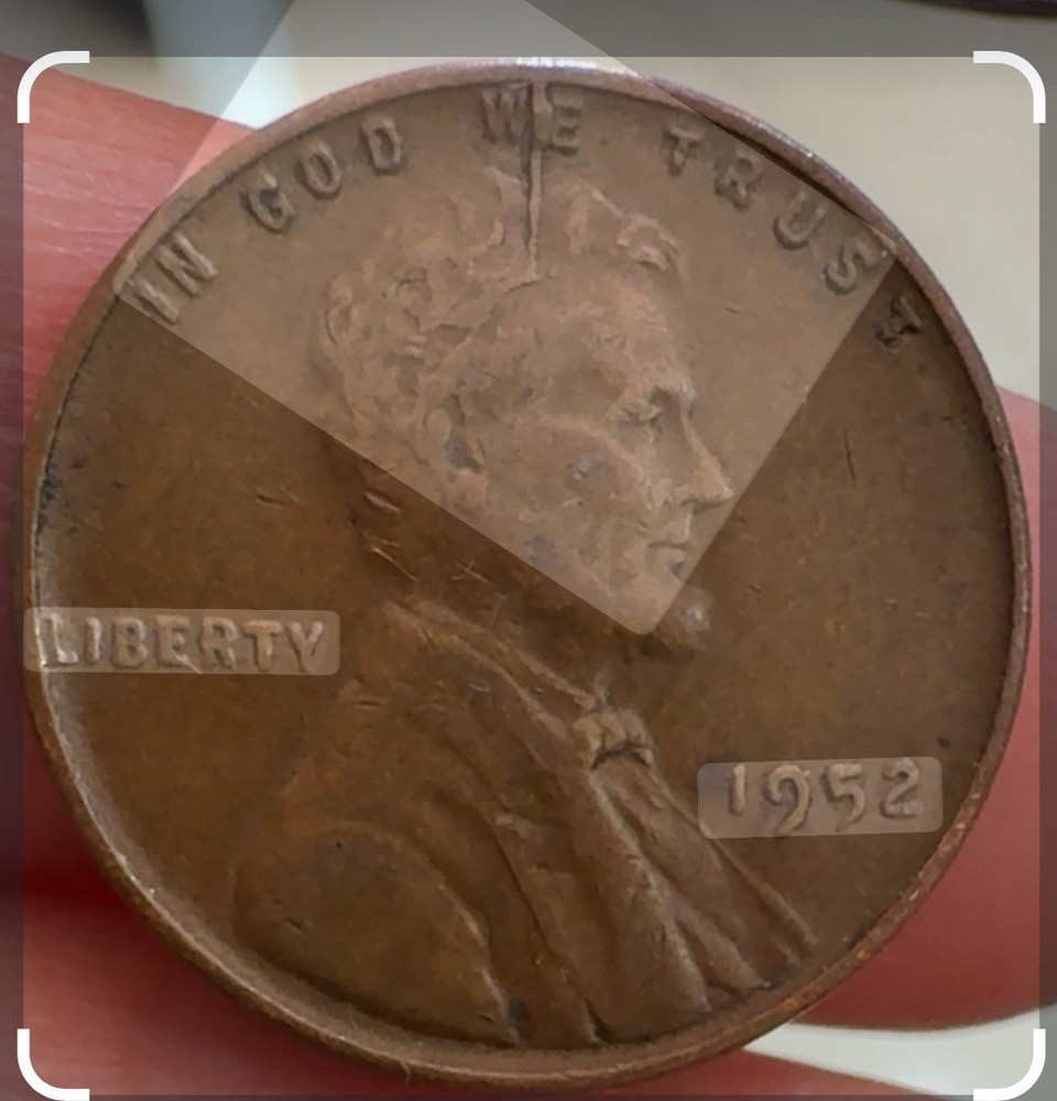 1952 Lincoln Wheat Penny Printing Errors