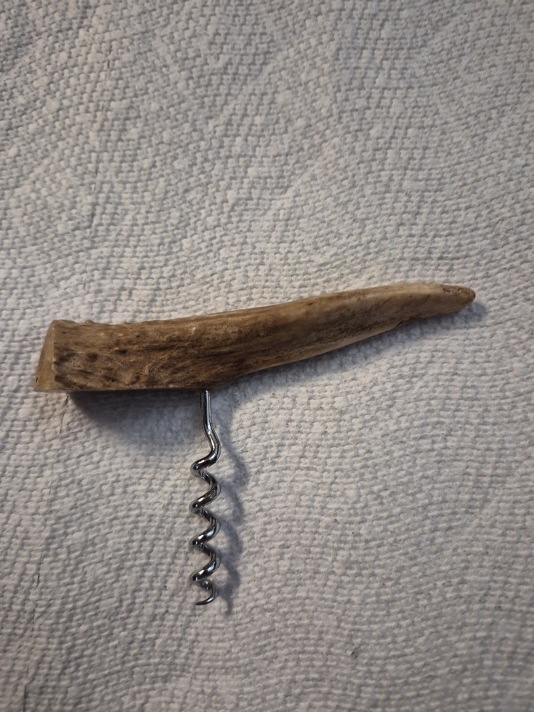 Bone Antler Corkscrew Wine Bottle Opener