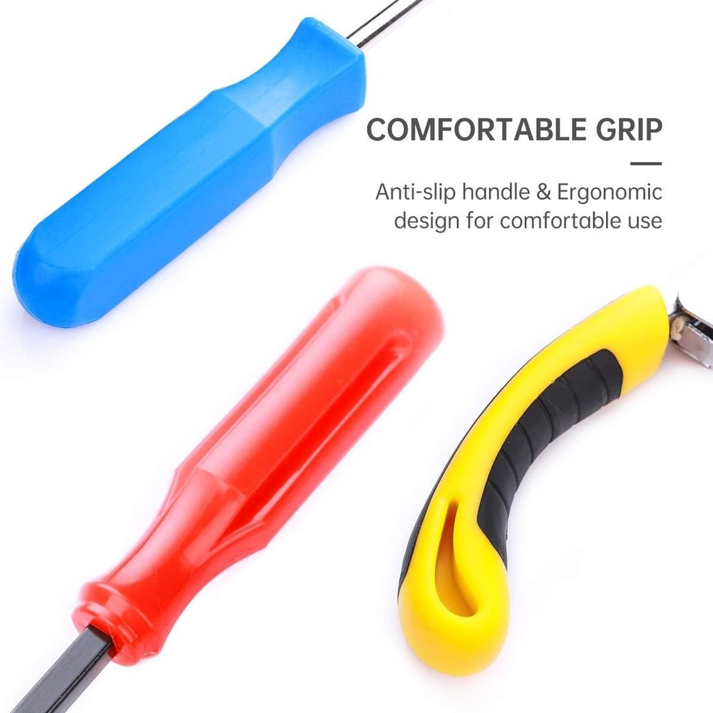 3PCS Upholstery and Construction Staple Remover with Tack Puller Tool, Nail Pull