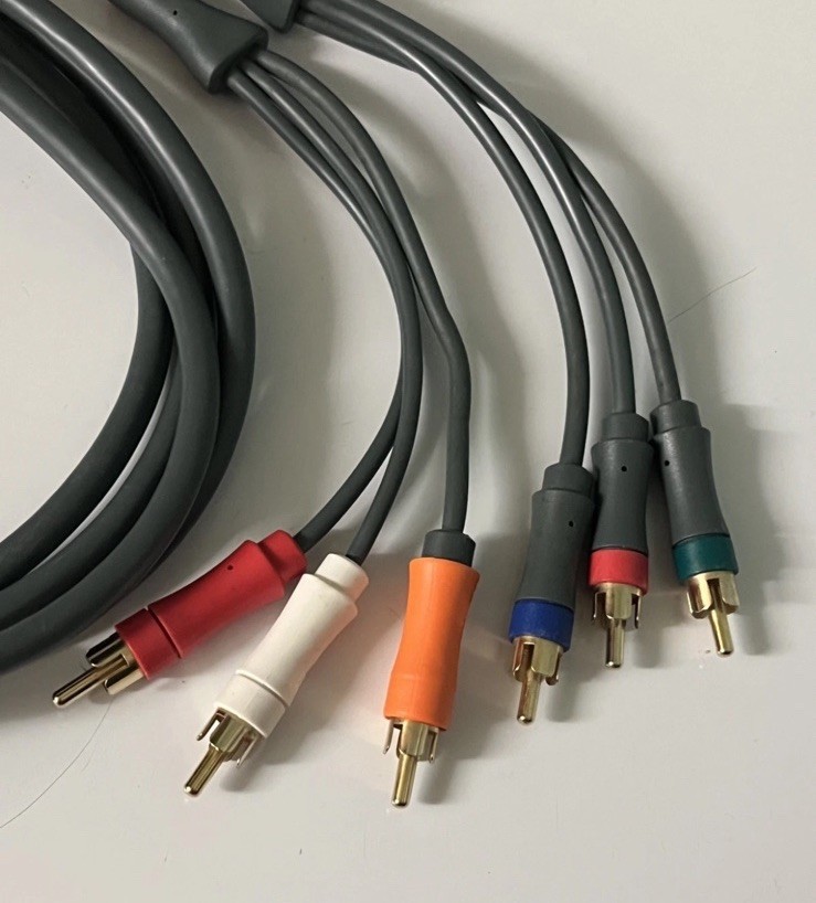 Xbox Original Component Cable Fully Sheild 1080i,720p#3 please read information