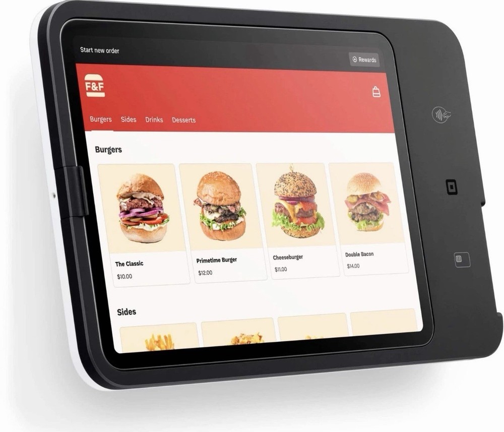 Square - Self-Service Kiosk for iPad (USB-C) - Black