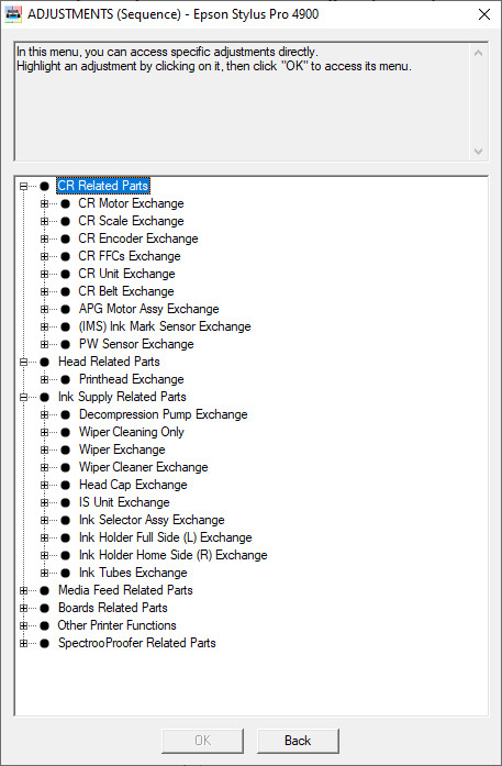 Epson Adjustment service Program ALL Models Stylus Pro SureColor +SM