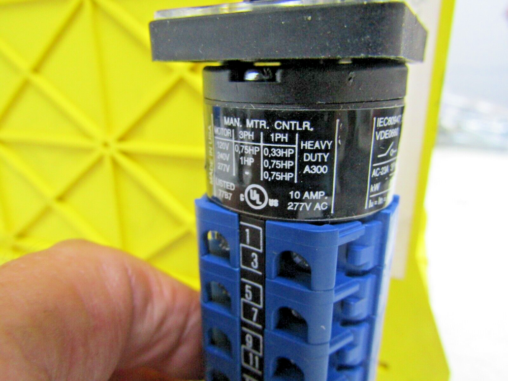 🔥NEW KRAUS & NAIMER CA4 ROTARY SWITCH 8 POSITION