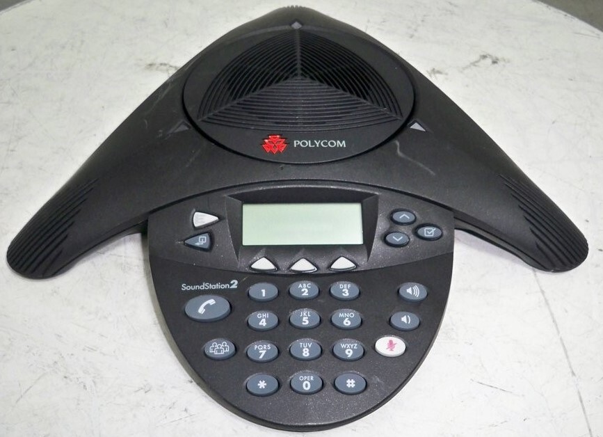 Polycom 2201-16200-601 SoundStation2 Telecom System SEE NOTES