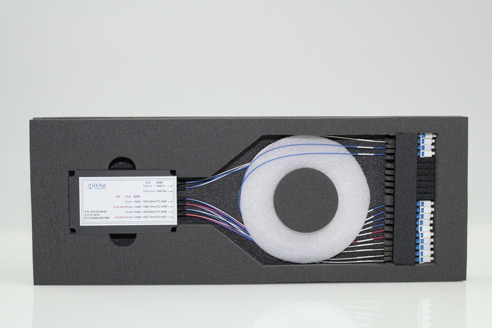 O-net Communications P/N:1019-EC38-06100G 4CH Skip0 Add/Drop Module