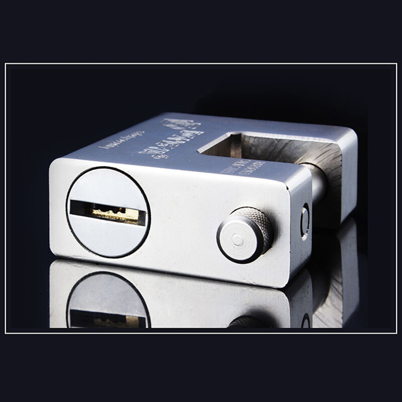 74/84m/94mm Lock Rectangular Beam Anti-theft Padlock Security Door Padlock 5 Key
