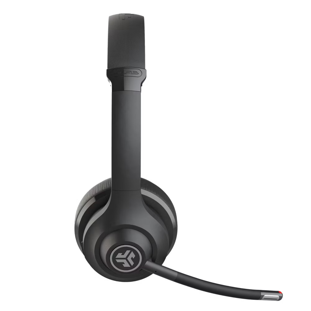 JLab Go Work Hybrid Bluetooth Wireless Headset - Black