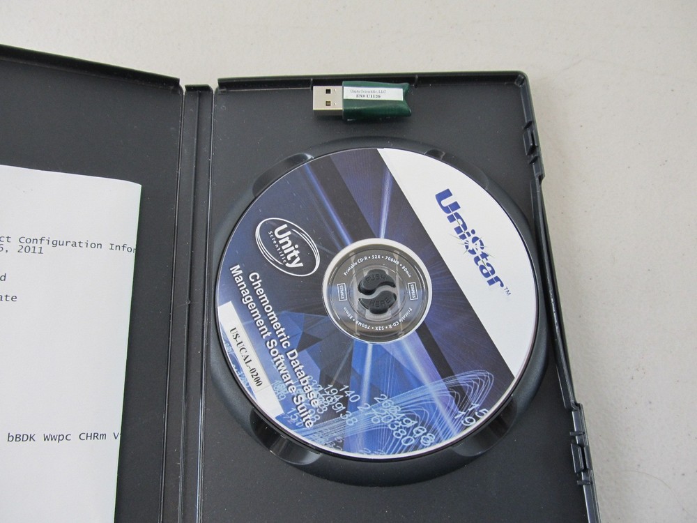 Unity Scientific UniStar Chemometric Database Management Software Suite