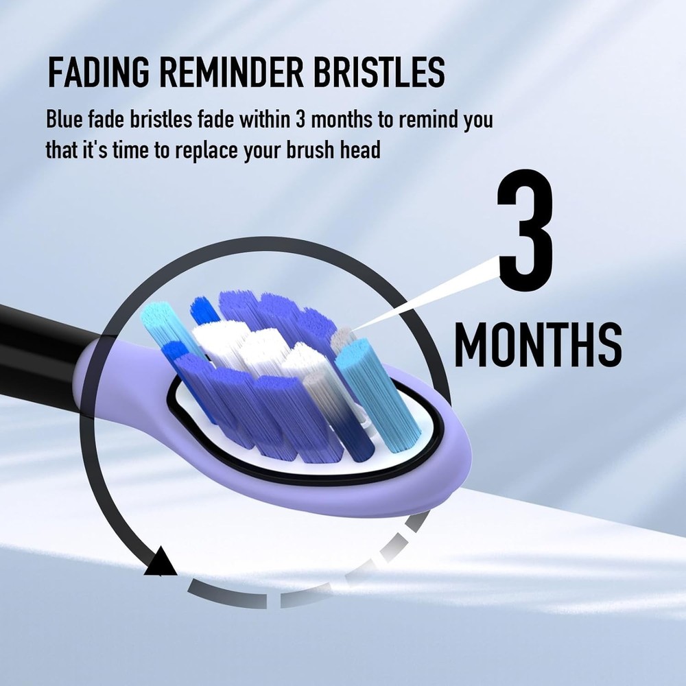 5-Pack Philips Sonicare Toothbrush Replacement Heads – Gentle Multi-Action Clean