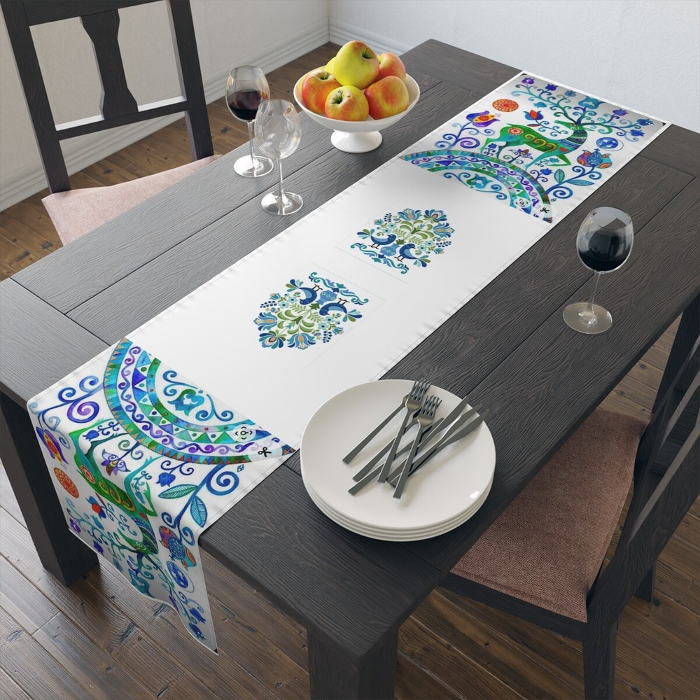 Table Runner (Cotton, Poly) Hungarian unique design
