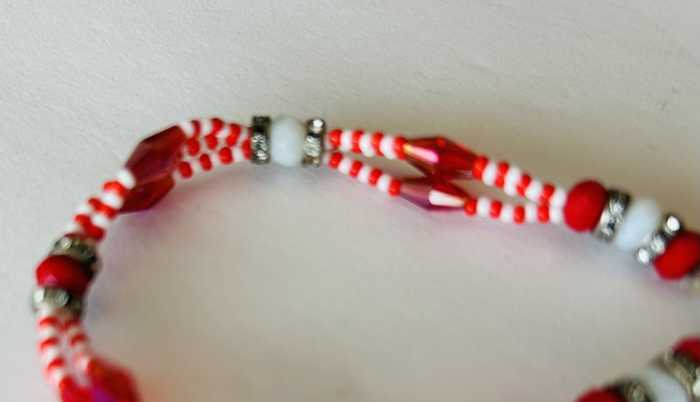 Ilde Idde Shango IFA Yoruba Pulsera de Santeria / Shango 3 Thread Bracelet