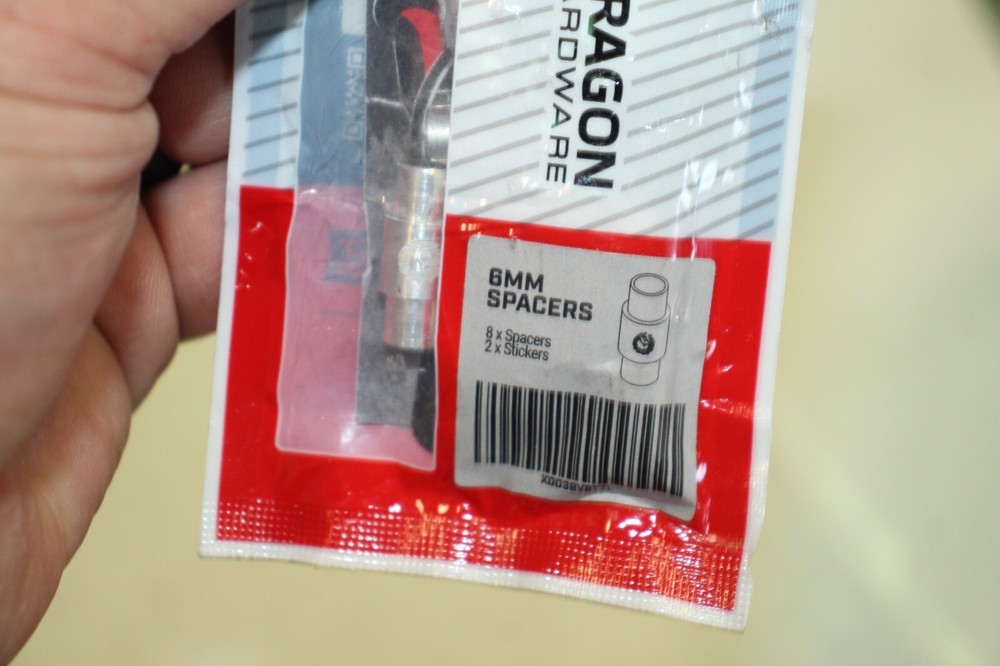 Dragon Hardware Fireball Skate Hardware 8mm Spacers
