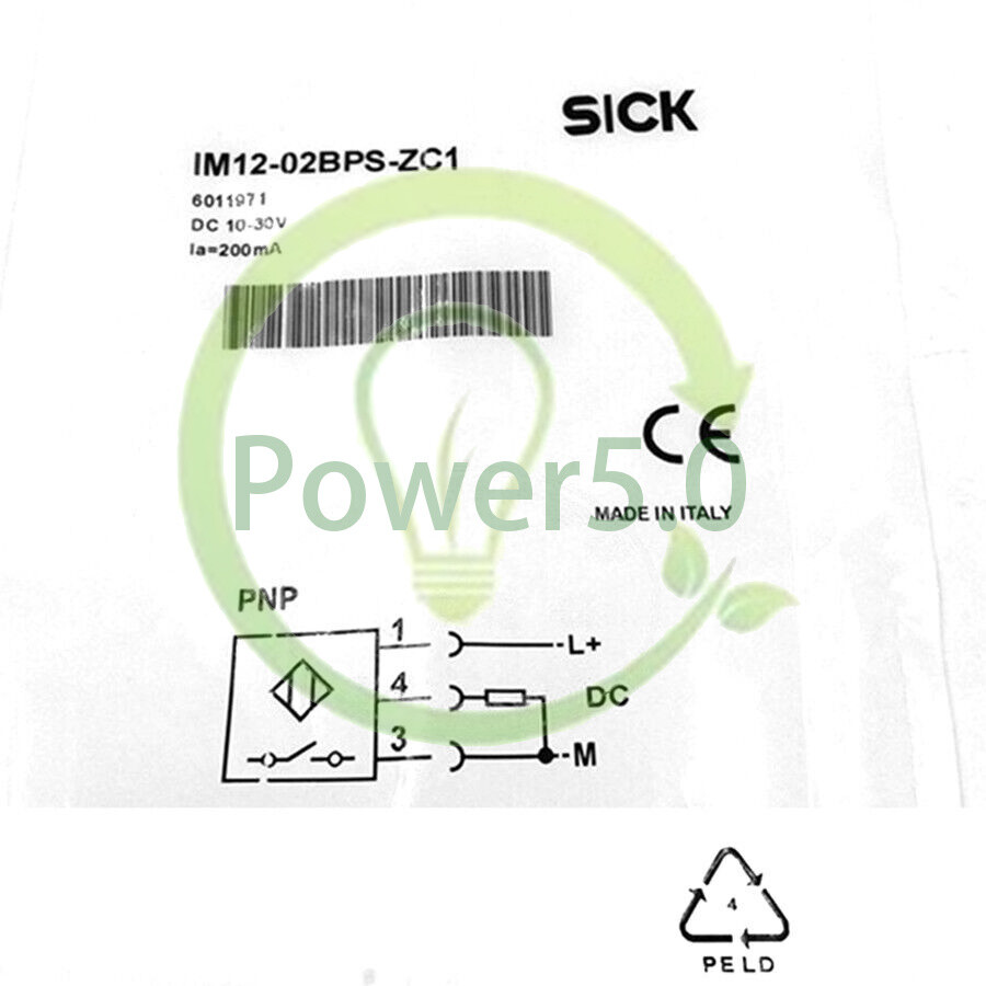 SICK  IM12-02BPS-ZC1 Cylindrical thread design ,PNP,New 1PCS