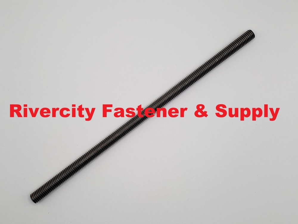 M12-1.75 x 200mm Stainless Left Hand Thread Rod 12mm All Thread Studs / Stud