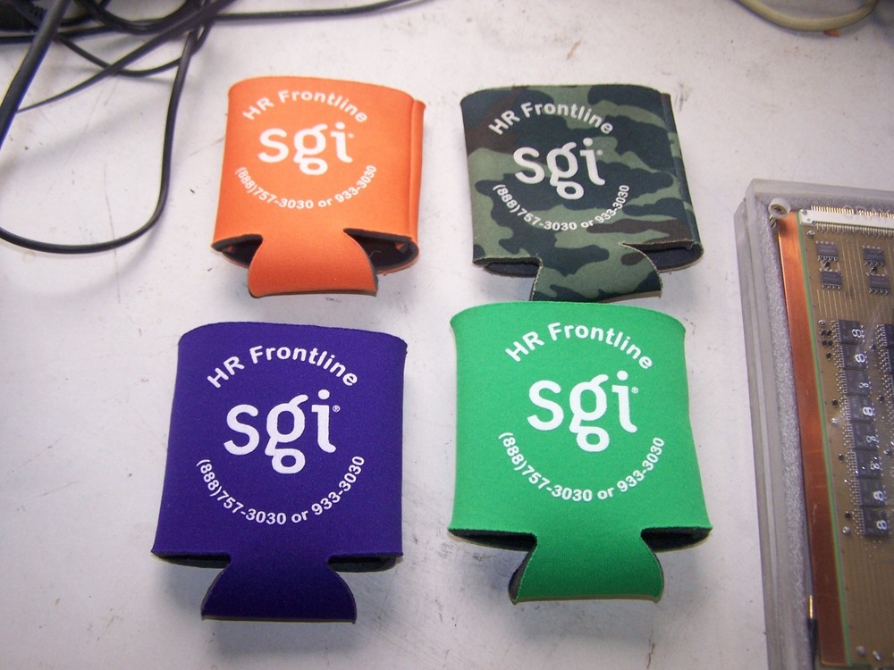 Set of four SGI *Silicon Graphics) Cup Holders