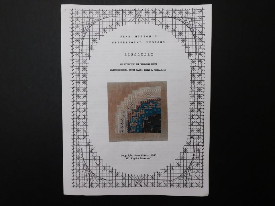 Discovery by Jean Hilton (DL10-12) Counted Needlepoint Pattern
