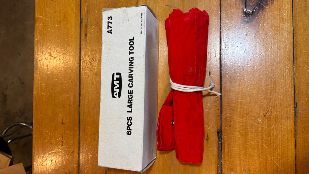 AMT 6PCS LARGE CARVING TOOL SET #A773 IN ORIGINAL BOX