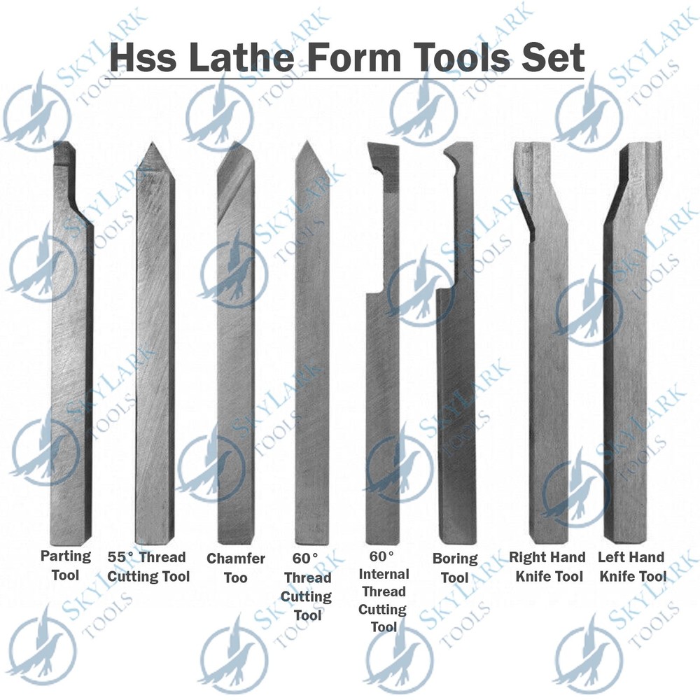 HSS Lathe Form Tools 6mm Shank-Metalworking, Turning, Threading Engineering Tool