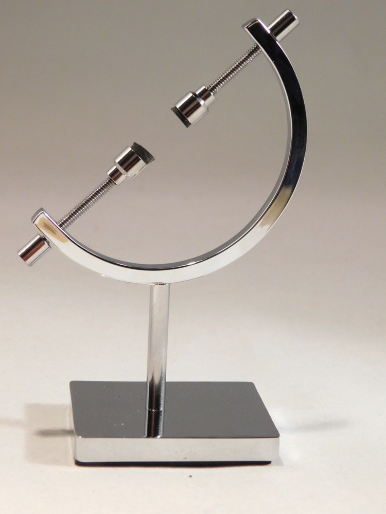 CALIPER Display Stand SMALL Sized Chrome Adjustable
