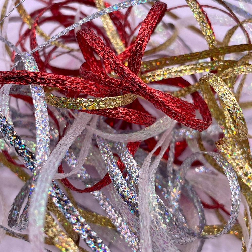 Upavon Metallic Flat Braid