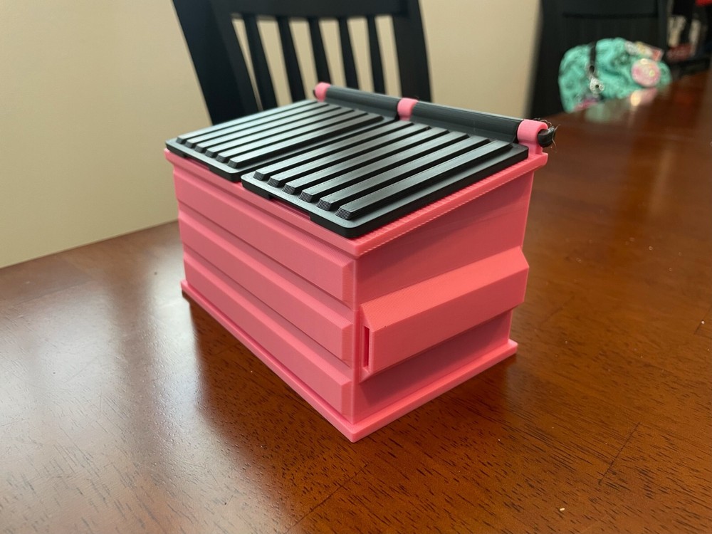 Large Dumpster Deck Box MTG Magic The Gathering EDH Commander - Bloomborrow