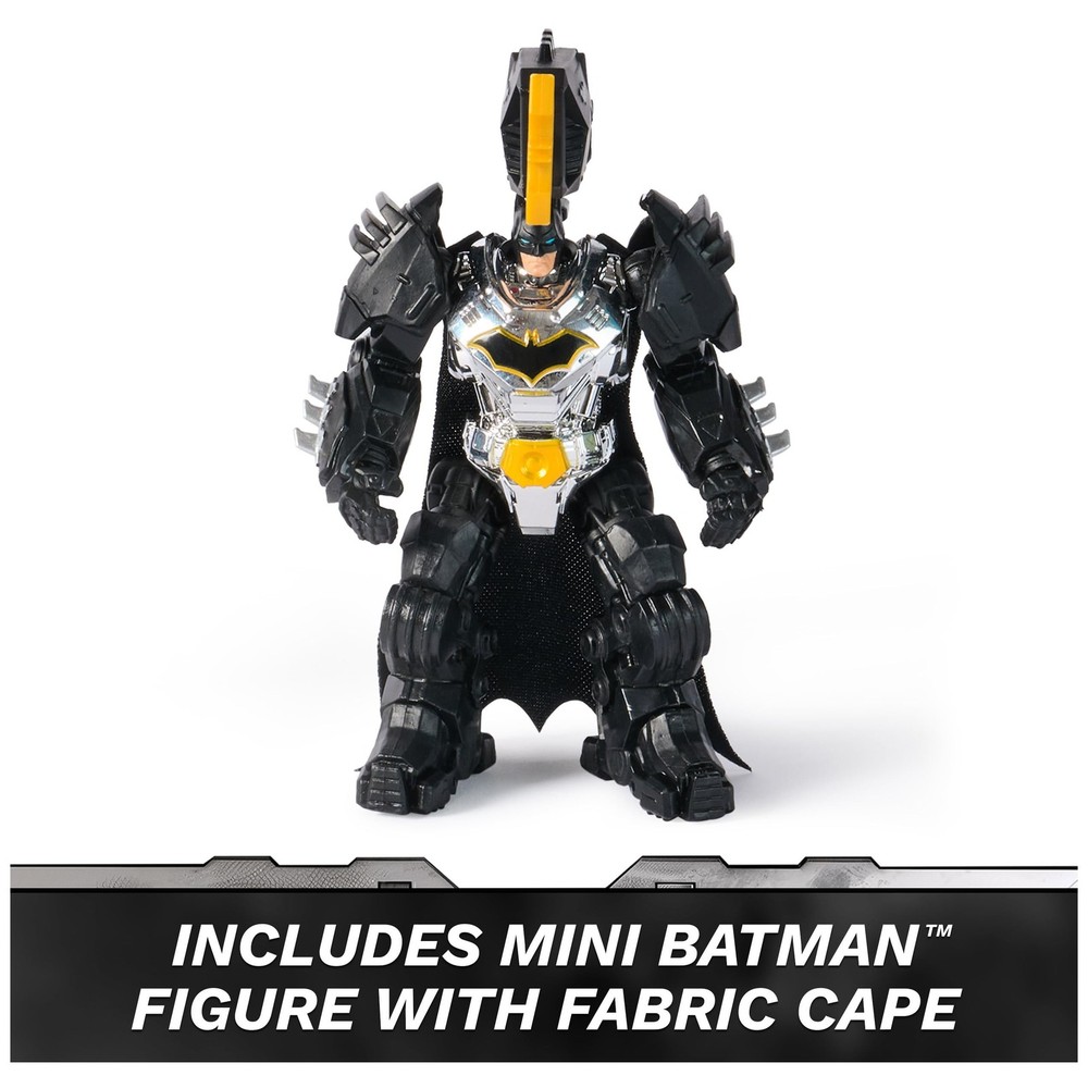 DC Comics, Metal Force Brainiac vs. Batman Action Figure One Size, Multicolor