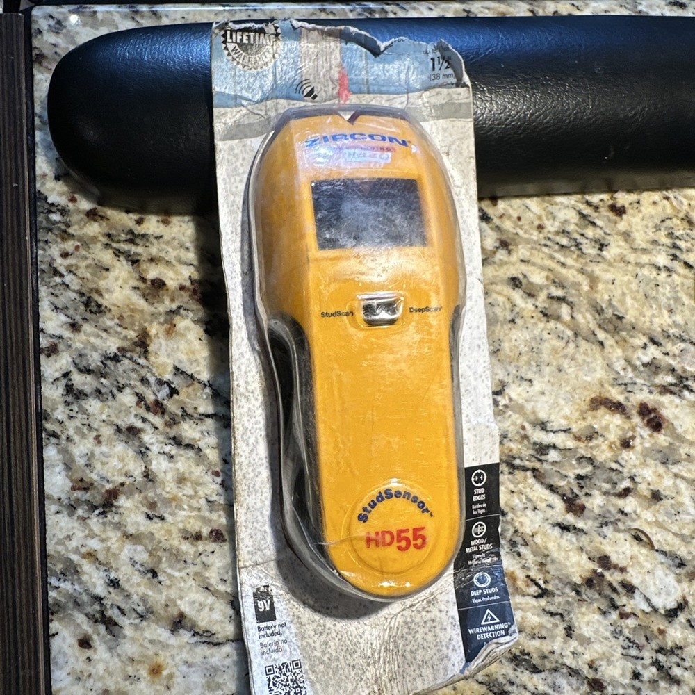 Zircon StudSensor HD55 Stud Finder - Yellow