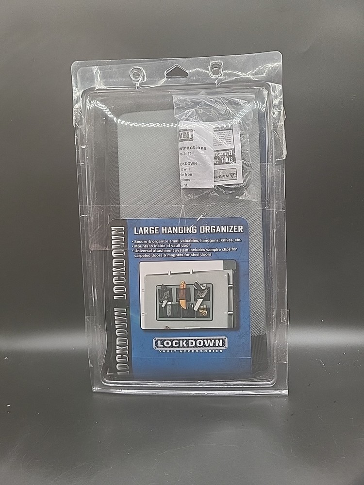Lockdown Large Hanging Organizer for Gun Safe Black/Grey 222168