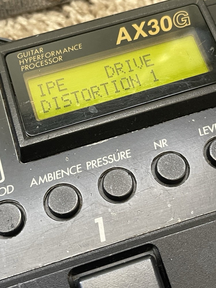 ✨Korg ToneWorks AX30G✨ Multi Effects Pedal W/PSU Working!