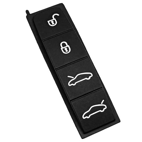 Rubber Key Button Cover Compatible with Porsche Boxster 2013-2016, Cayman 2013