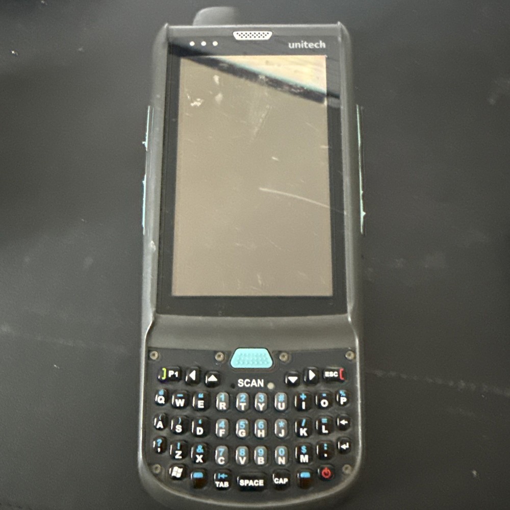 Unitech PA690 Mobile Handheld Computer Barcode Scanner Untested