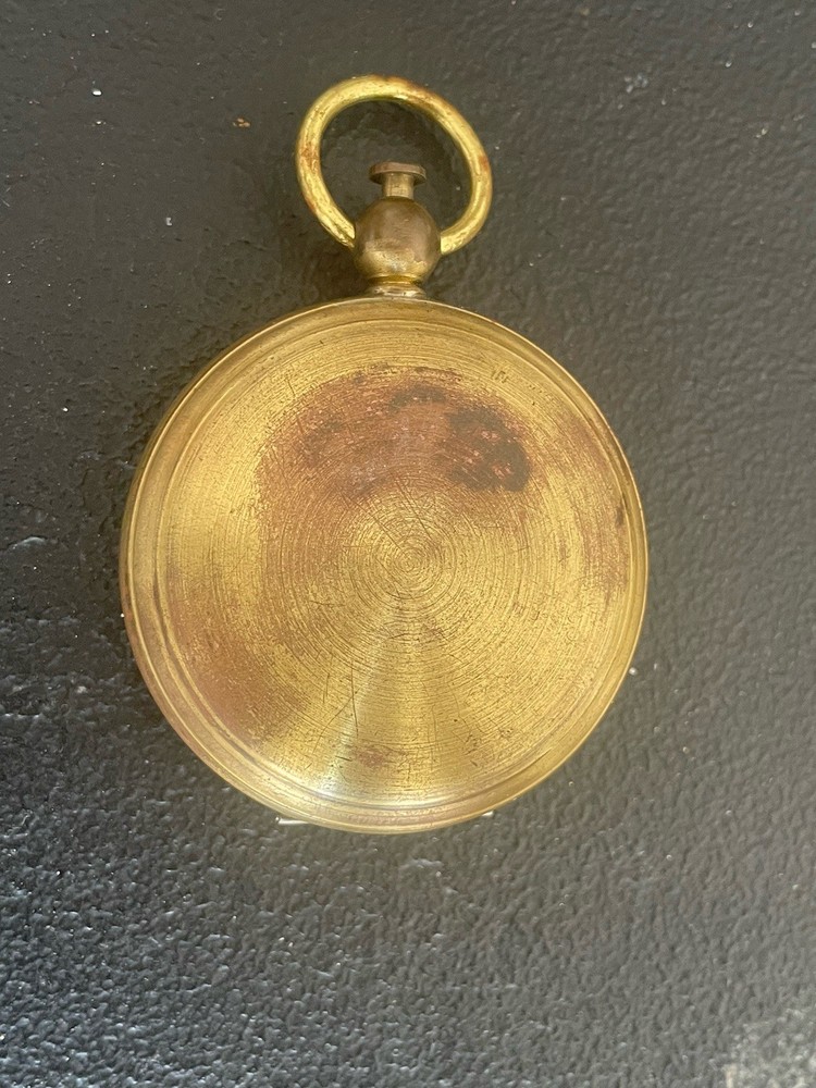 Antique WW1 US Military Compass Brass