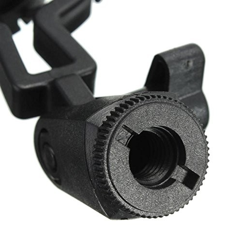 ThtRht 2 Pack Microphone Shock Mount Clip Universal Mic Mounts black