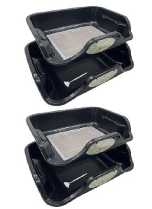 Ablaze 2-Pack Large Bin Set w/Replaceable 150 Micron Screen NEW