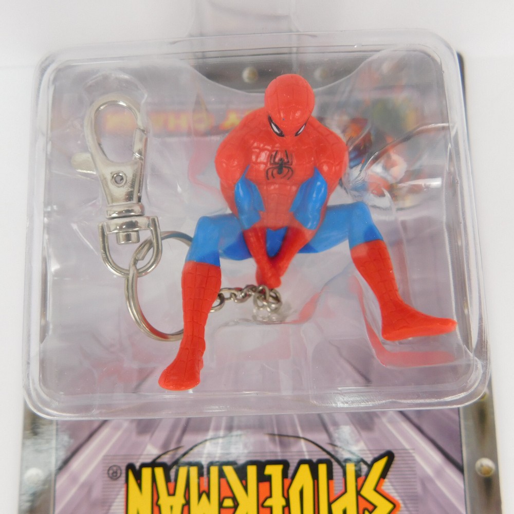 2002 Marvel Spider-Man Keychain / Keyring Web Climber Playfully yours Sealed