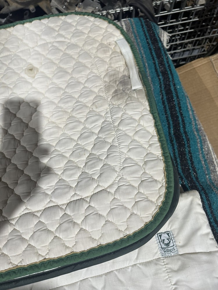Wilker Saddle Pads And 37” Leg Wraps Used Bundle