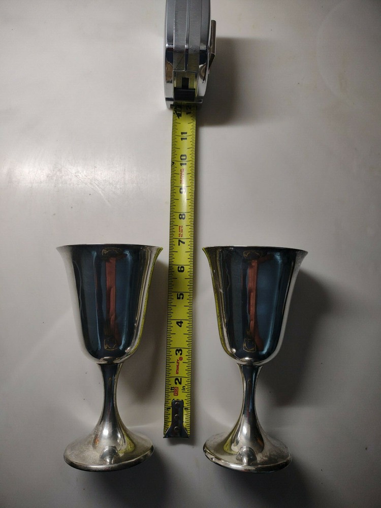 Vintage Gorham Sterling Silver "Puritan" Goblet #272