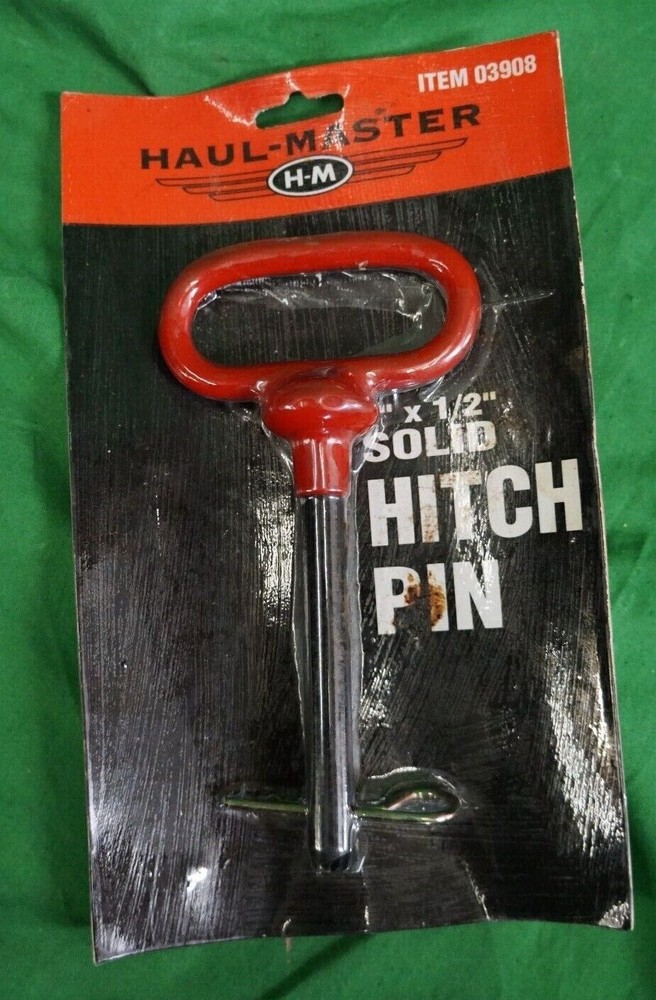 Haul Master 03908 Solid Hitch Pin 4"x1/2"