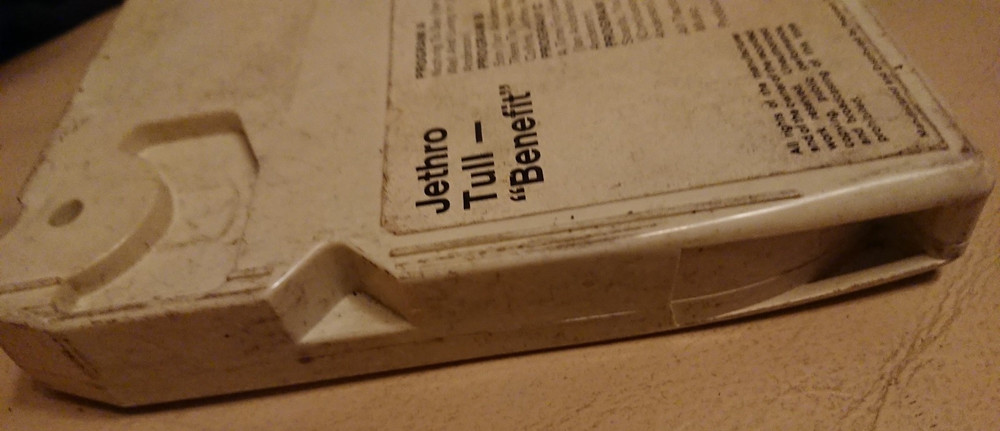 Jethro Tull Benefit 8 track tape untested not serviced