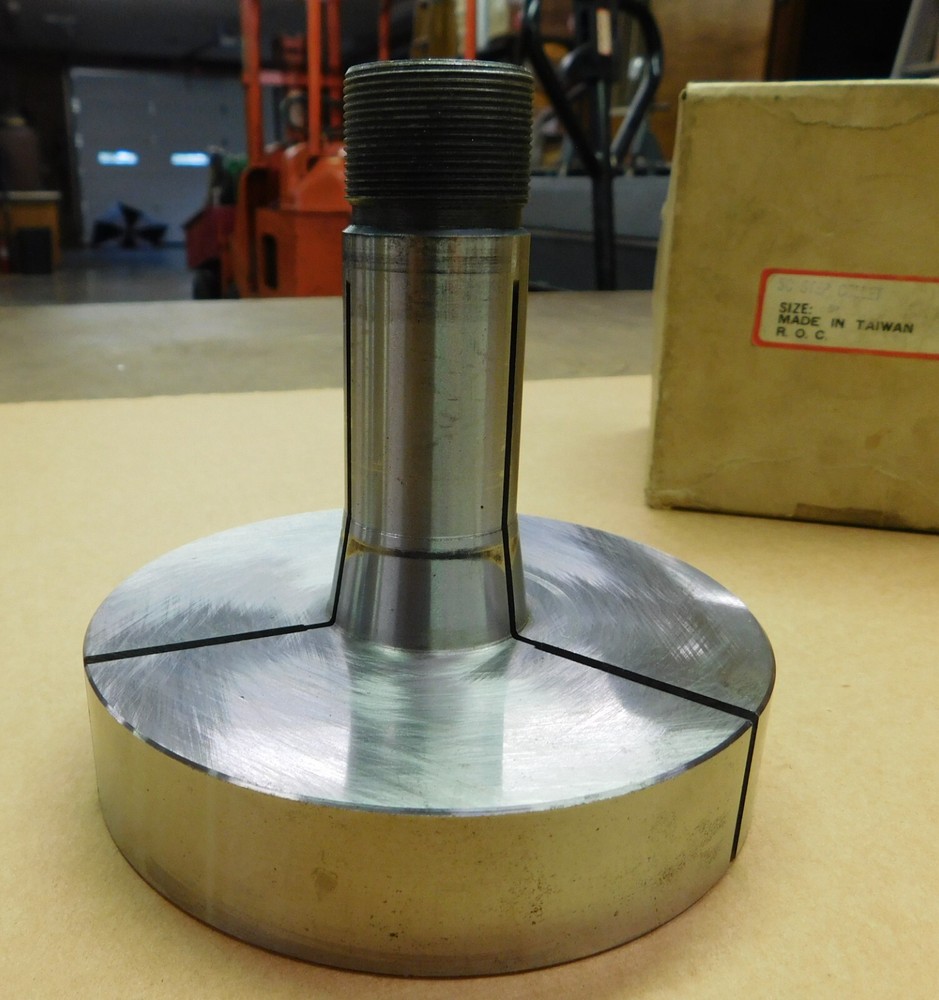 5C Step Collet 5", One-Piece 1" Thick Solid Stock
