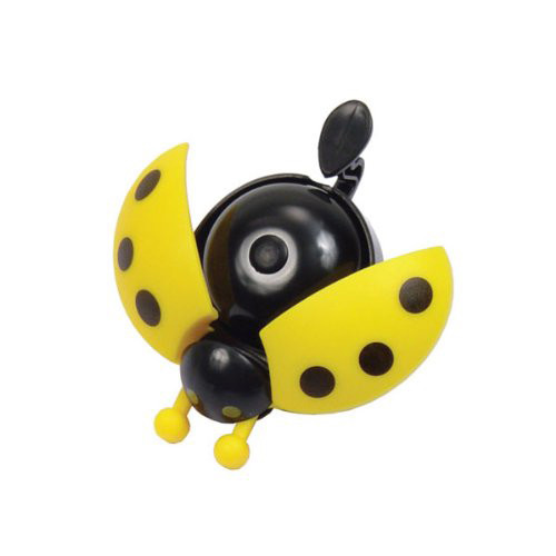 Summit Ladybug Bicycle Bell - Yellow