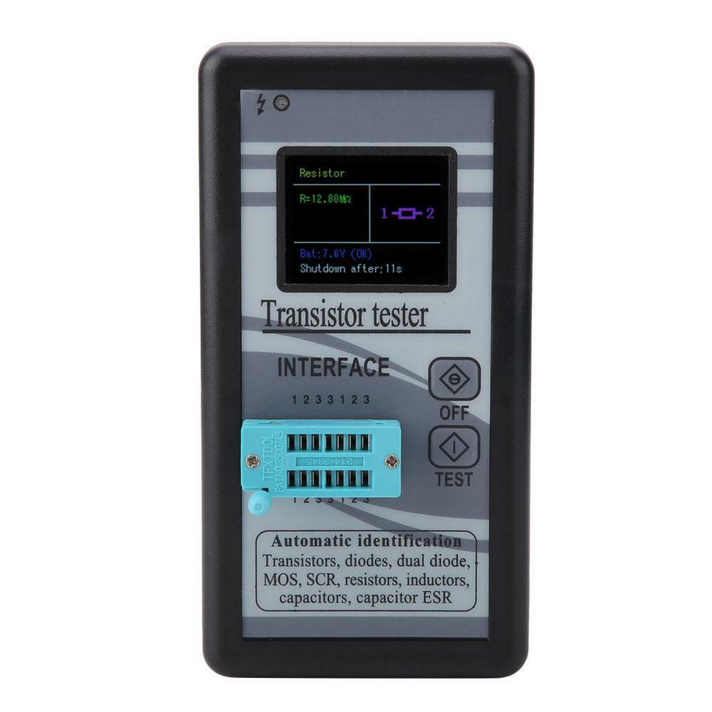 M328 Transistor Tester Diode Triode Capacitance Meter LCR ESR Meter Inductance