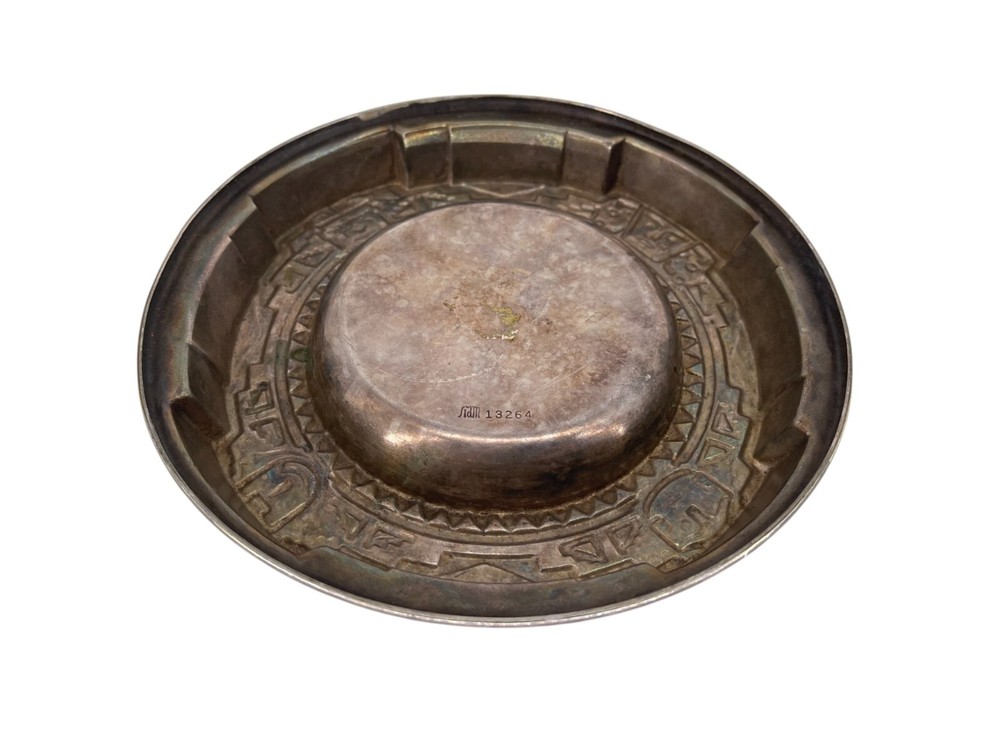 Vintage Siam Aztec Mayo Ashtray 7"