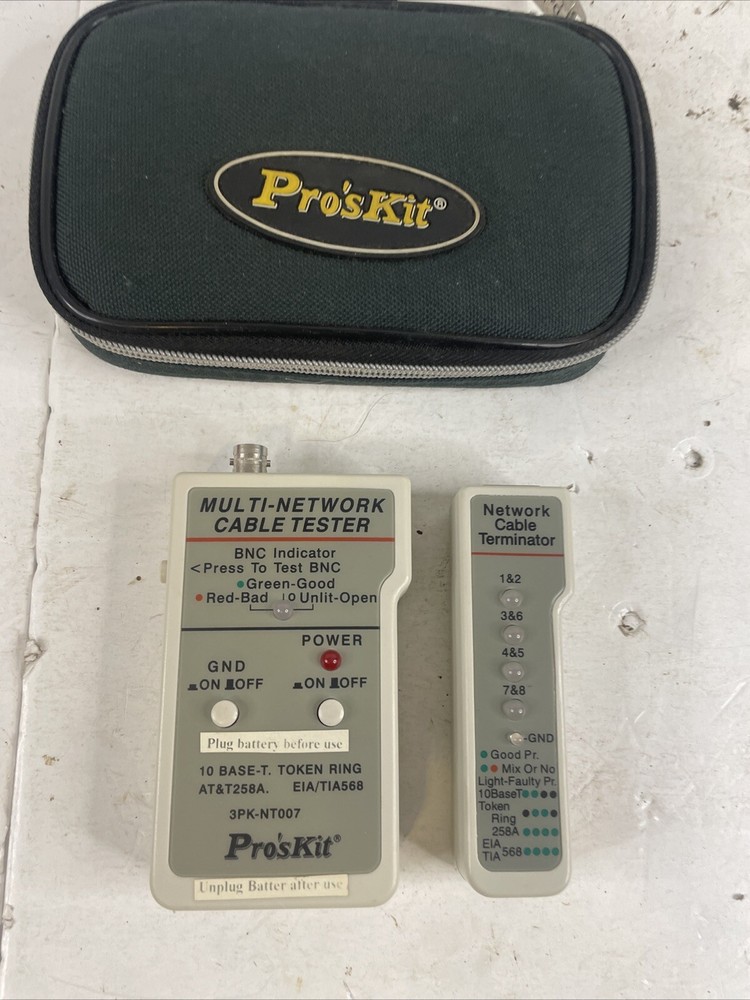 Pro's Kit Multi Network Cable Tester