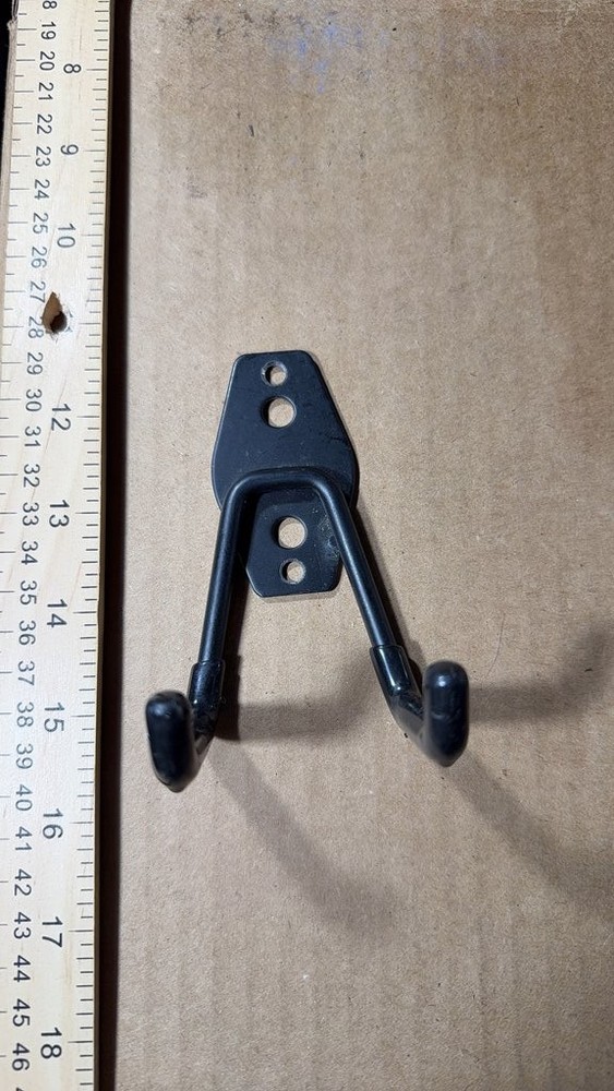 Vintage Metal Double Hook Wall Mount