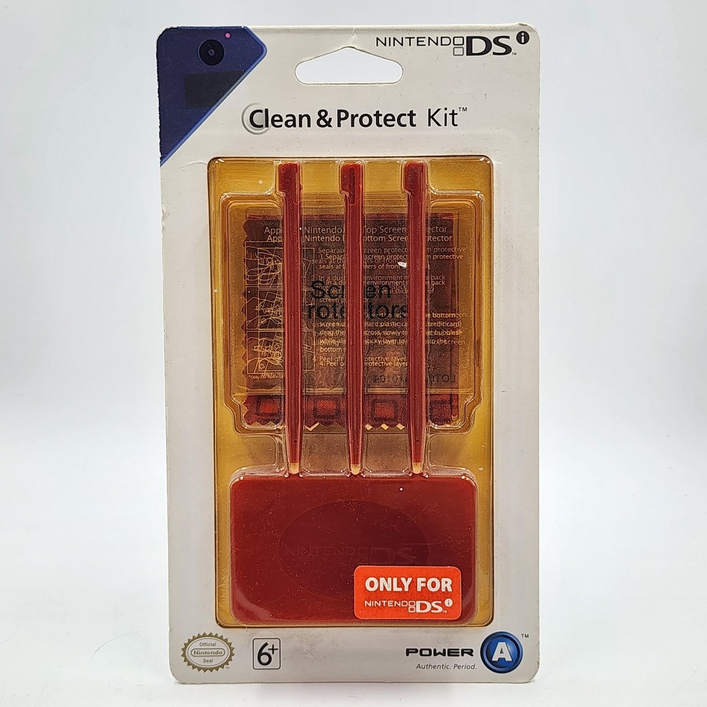 Nintendo DS Clean & Protect Kit *NIP PowerA
