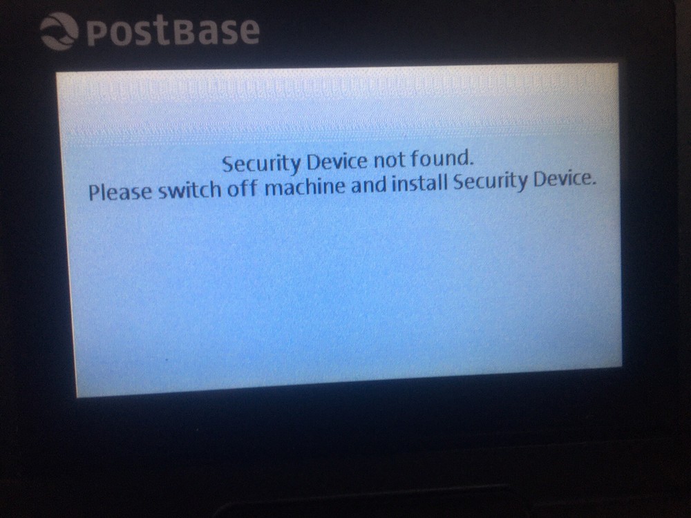 FP FrancoTyp Postbase Postage DF-Printer 4500025375 *Powers On*- UNTESTED